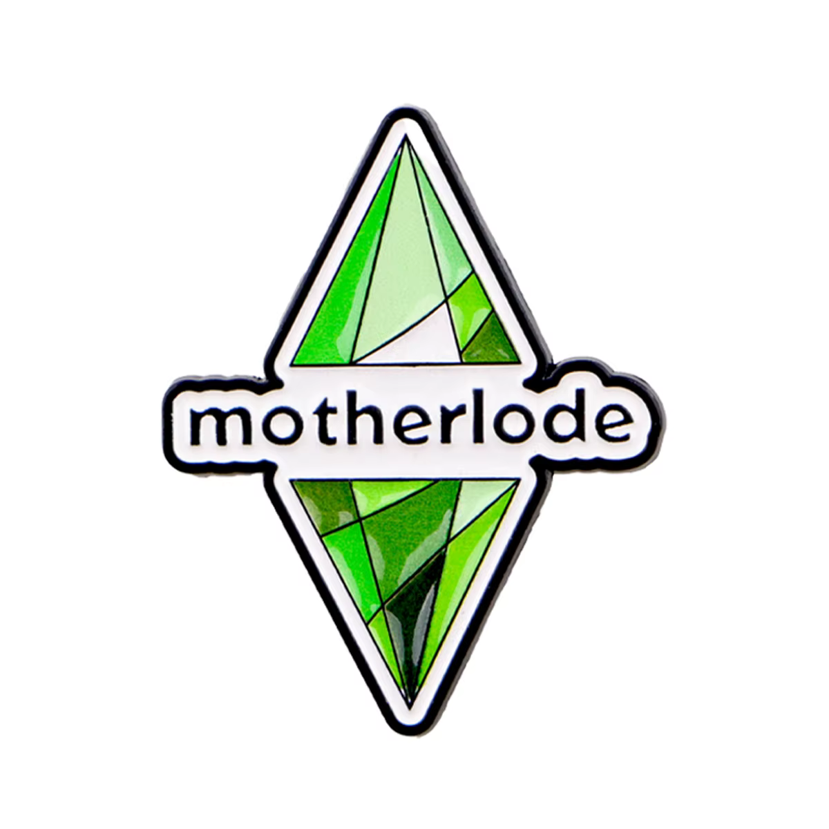 Broche en émail Green Diamonds Quotes, épinglette pour sac à dos, accessoires vestimentaires, bijoux