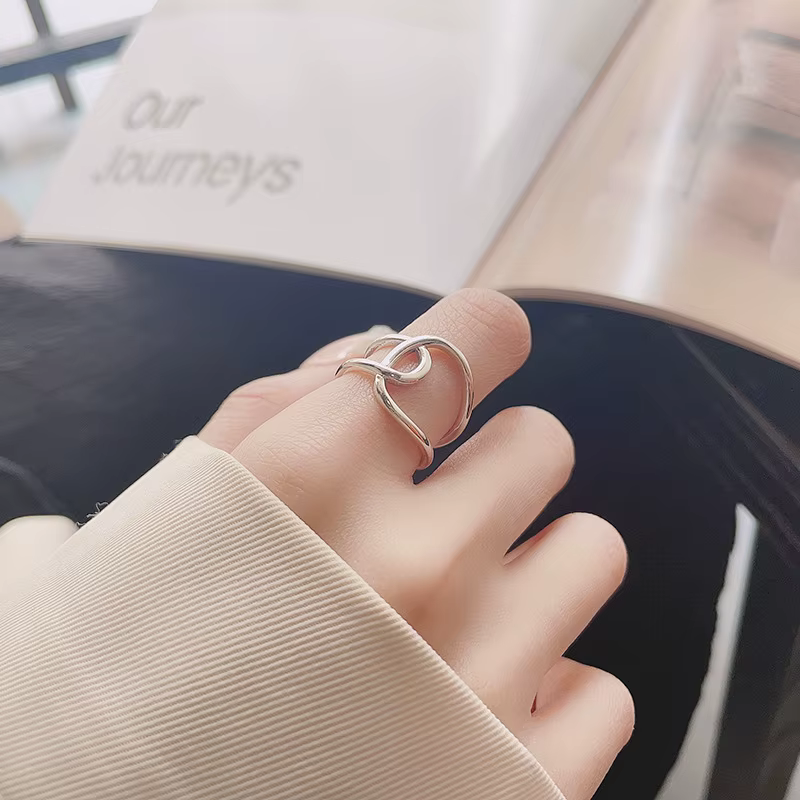 Bagues en pierre bleue pour femmes, bijoux tendance, minimaliste, rétro, accessoires cadeaux d'anniv
