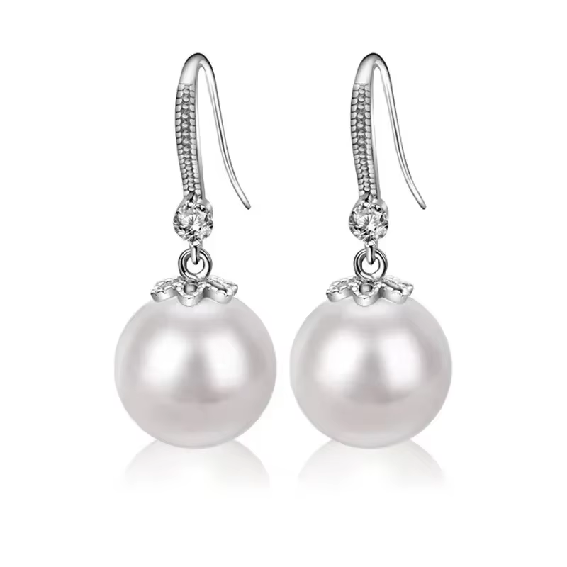 Boucles d'Oreilles sulfen Argent 925 pour Femme, Pendentif de Mariage, Bijoux Coréens, Cadeau de Cul
