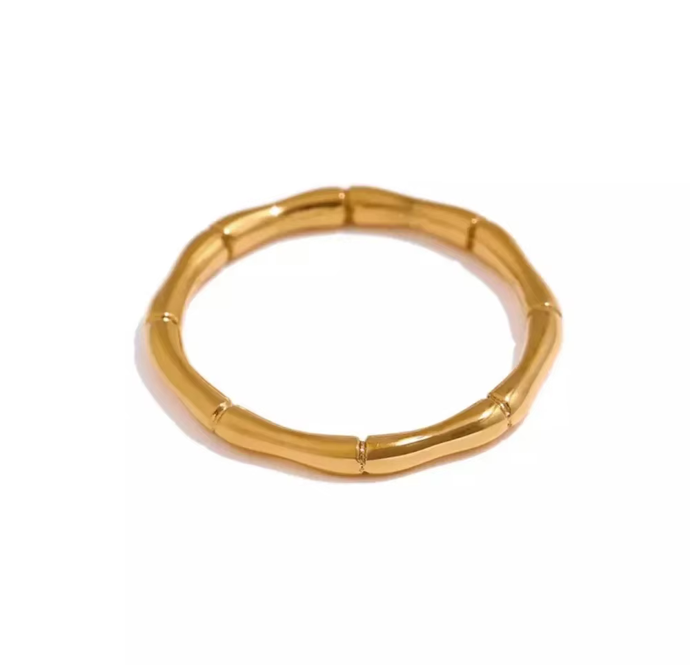 Mariasz minimaliste en acier inoxydable Vintage couleur or grosses étoiles lune soleil gravé dôme cé