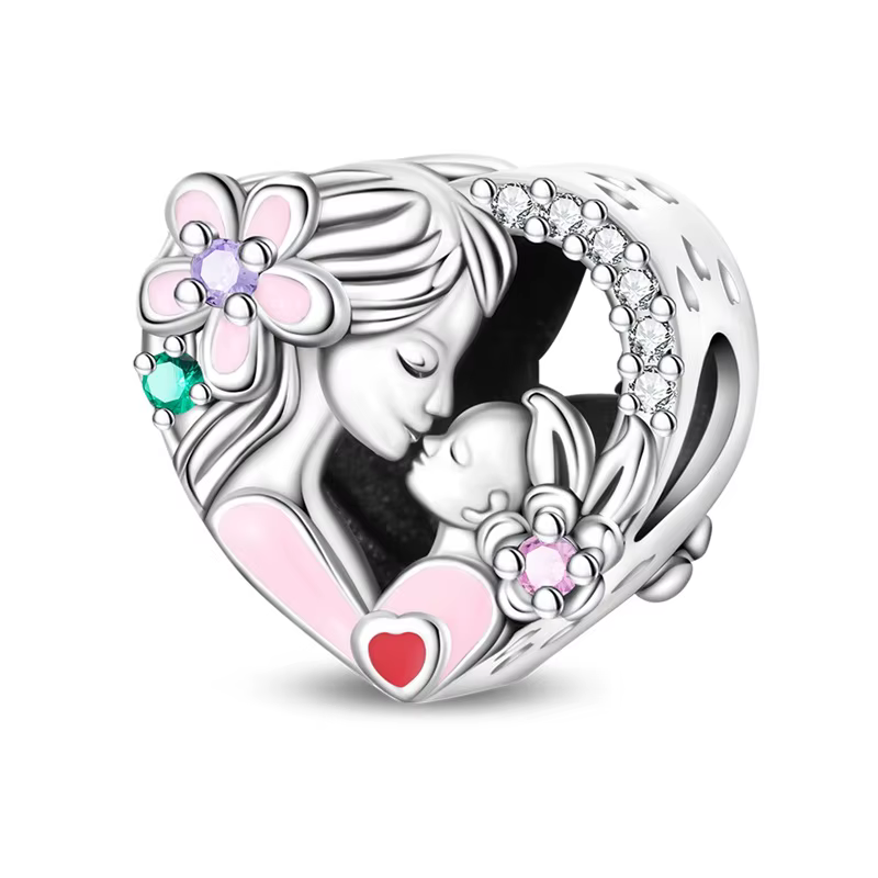 Breloques en argent sterling 925 pour femmes, perles pour bracelet original, cadeaux de bijoux pour 
