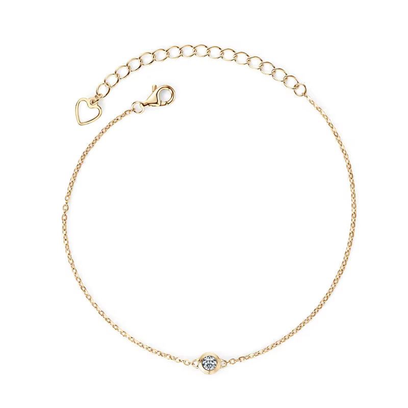 Lnngy-Bracelet Moissanite en Argent Sterling 925 pour Femme, Breloque à la Mode, Original et Pur, Ca