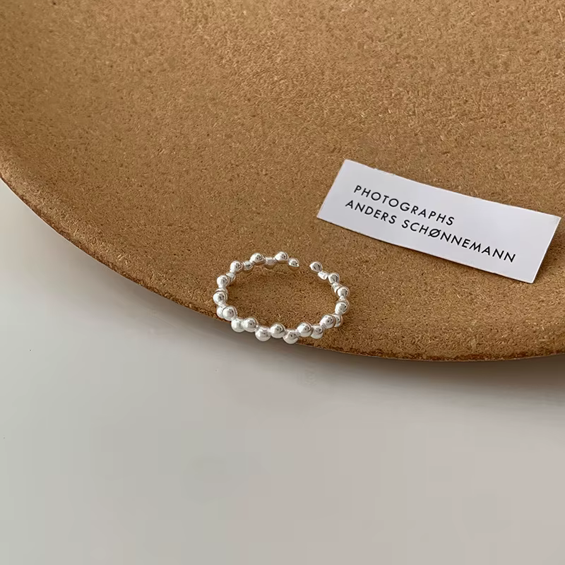BF CLUB – bague en argent Sterling 925 pour femmes, bijoux à doigt étroit ouvert, Vintage, fait à la