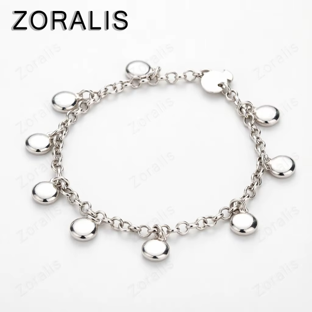 Bracelet en or 18 carats de haute qualité, chaîne oblongue, bracelets pour femmes, bijoux classiques