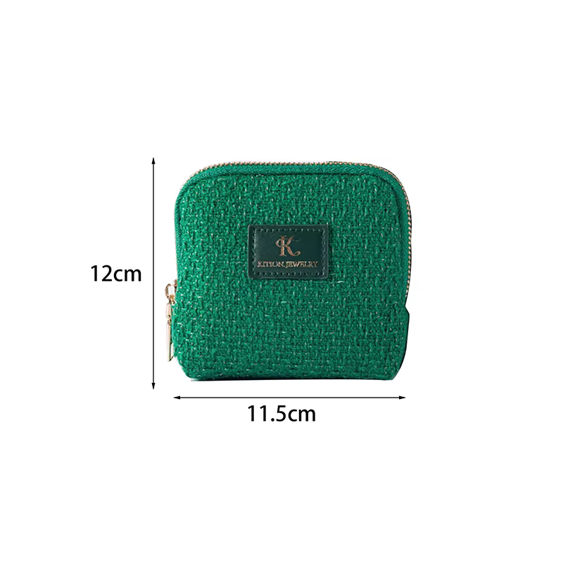 Petit sac de rangement de bijoux de Style parfum, Mini sac de rangement Portable en couches, sac de 