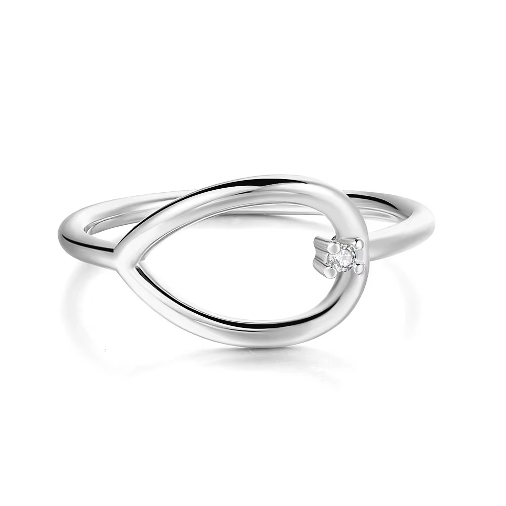 Bague Double pour femmes, anneau d'été, personnalité, doux cadeau, Rose, blanc, or, toutes les taill