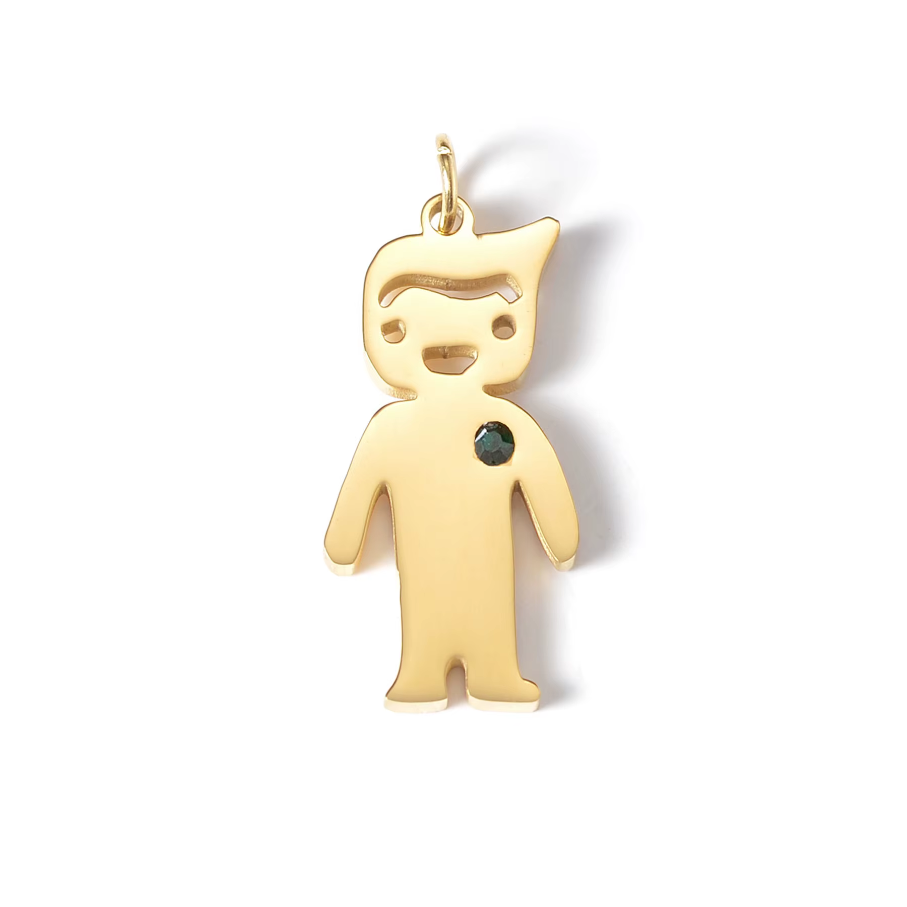 Letdiffery-Collier avec Nom Gravé pour Enfant, Pendentif Personnalisé en Acier Inoxydable, Bijoux en