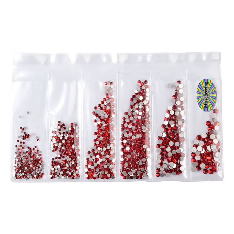 Enrouvez de 1500 pièces/sac, Kit de pierres précieuses en strass de décoration à faire soi-même, 1.5