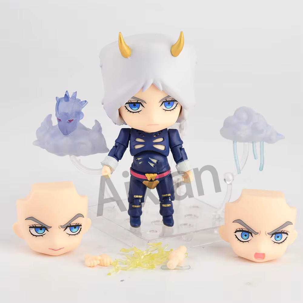 Aixlan # Figurine d'aventure Bizarre de JoJo, rapport météo, édition mignonne, 10cm, JOJO PVC, Figur