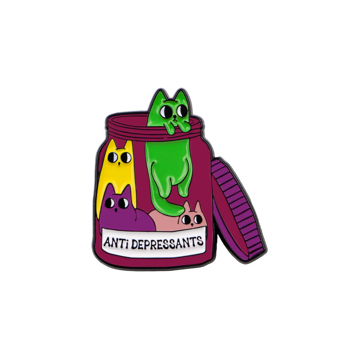 Aardvark émail broche animaux broches pour femmes épinglette Badge sur sac à dos vêtements accessoir