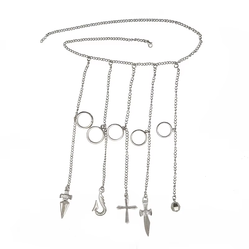 Bracelet Kurapika EquiHunter Cosplay, Cool Five Finger Rings, Tapers Full-Five Finger Rings, Bijoux 
