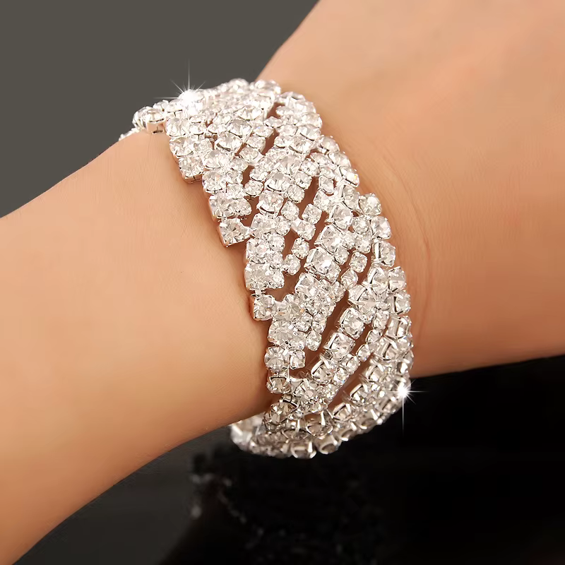 Andara-Bracelets à breloques en argent 925 pour femme, bijoux de luxe, bracelet de fiançailles de ma