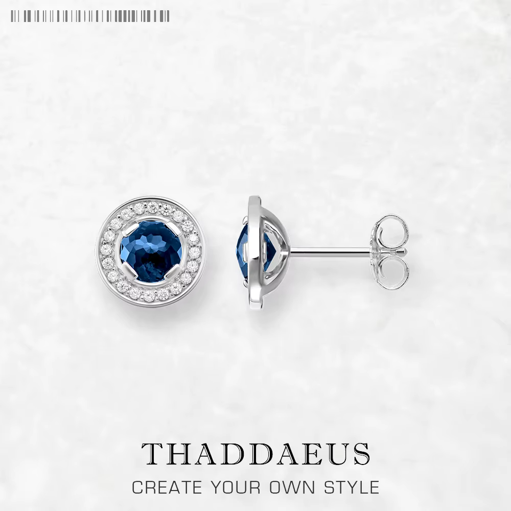 Boucles d'oreilles bleues Light of Luna, bijoux à la mode de Style européen pour femmes, cadeau en a
