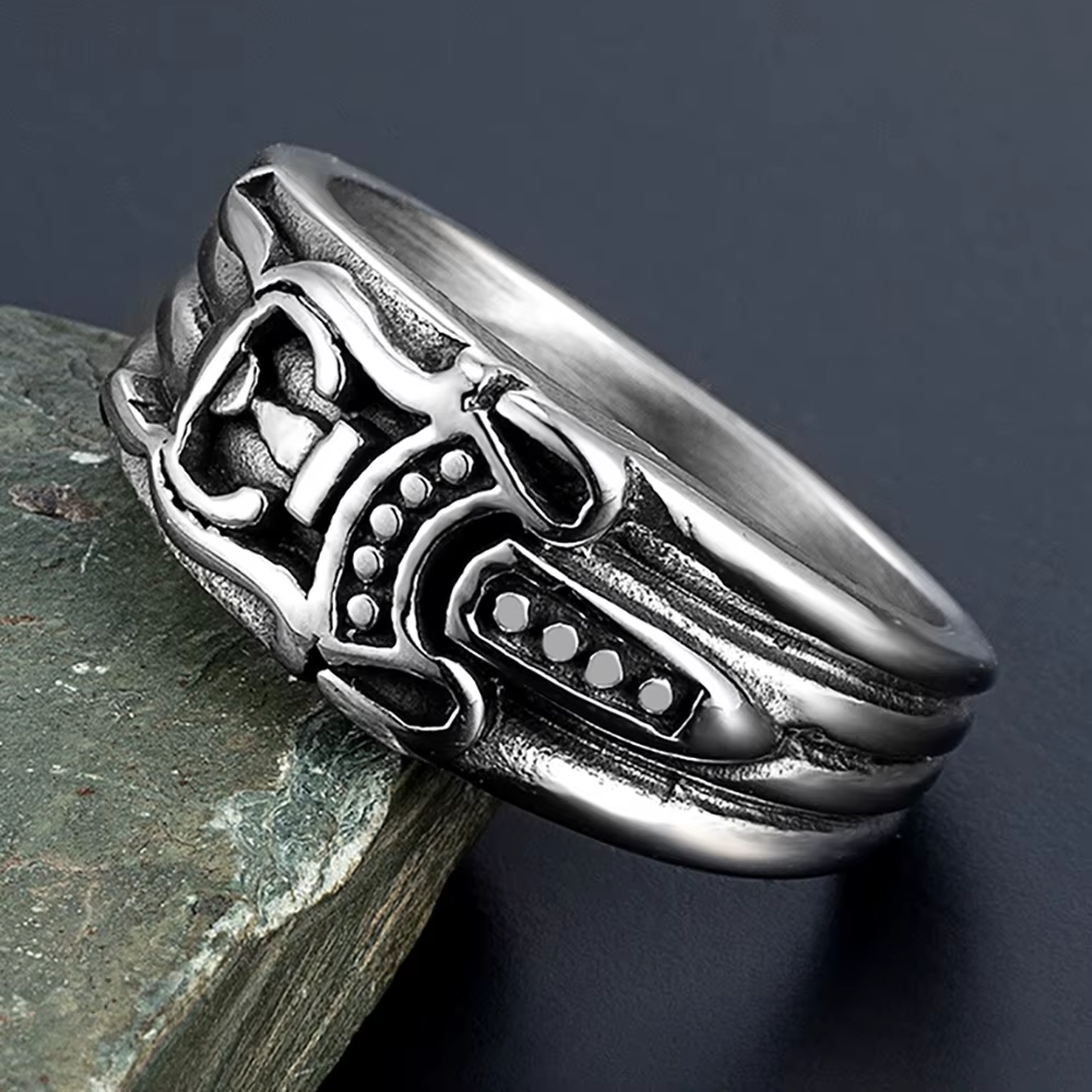 Bague d'Injecteur en Acier Inoxydable pour Homme et Femme, Bijoux Vintage, Accessoires de Mode Punk 