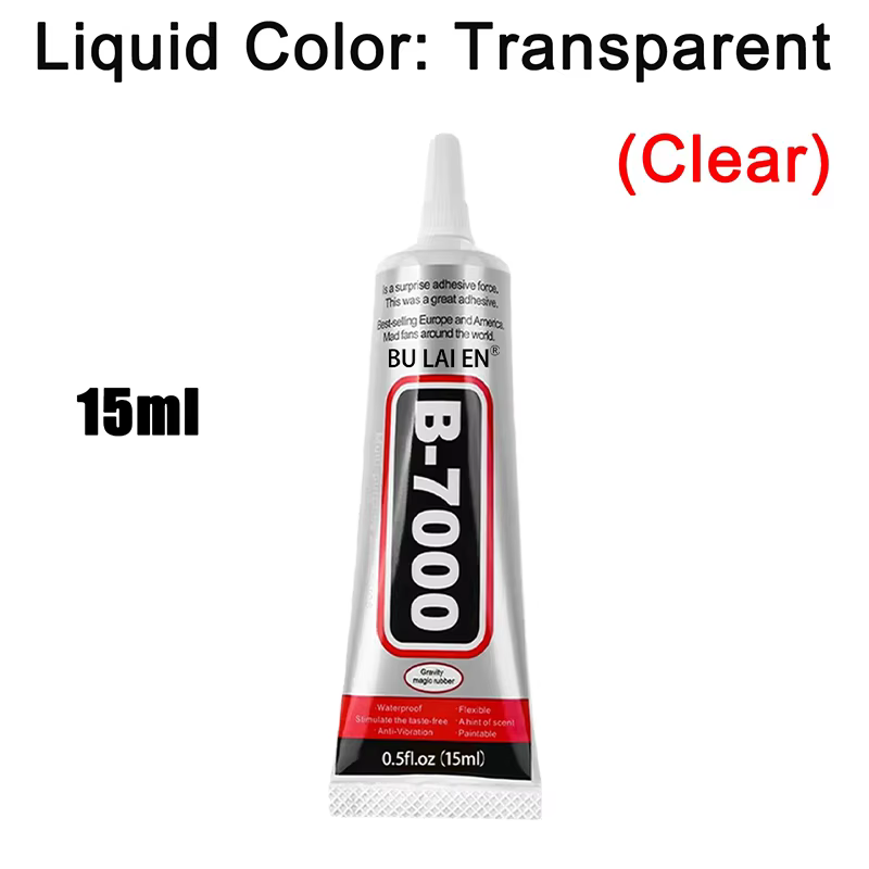 Colle à bijoux B7000 E8000 (15/110g) pour strass, perles, verre, métal, plastique, acrylique - Imper