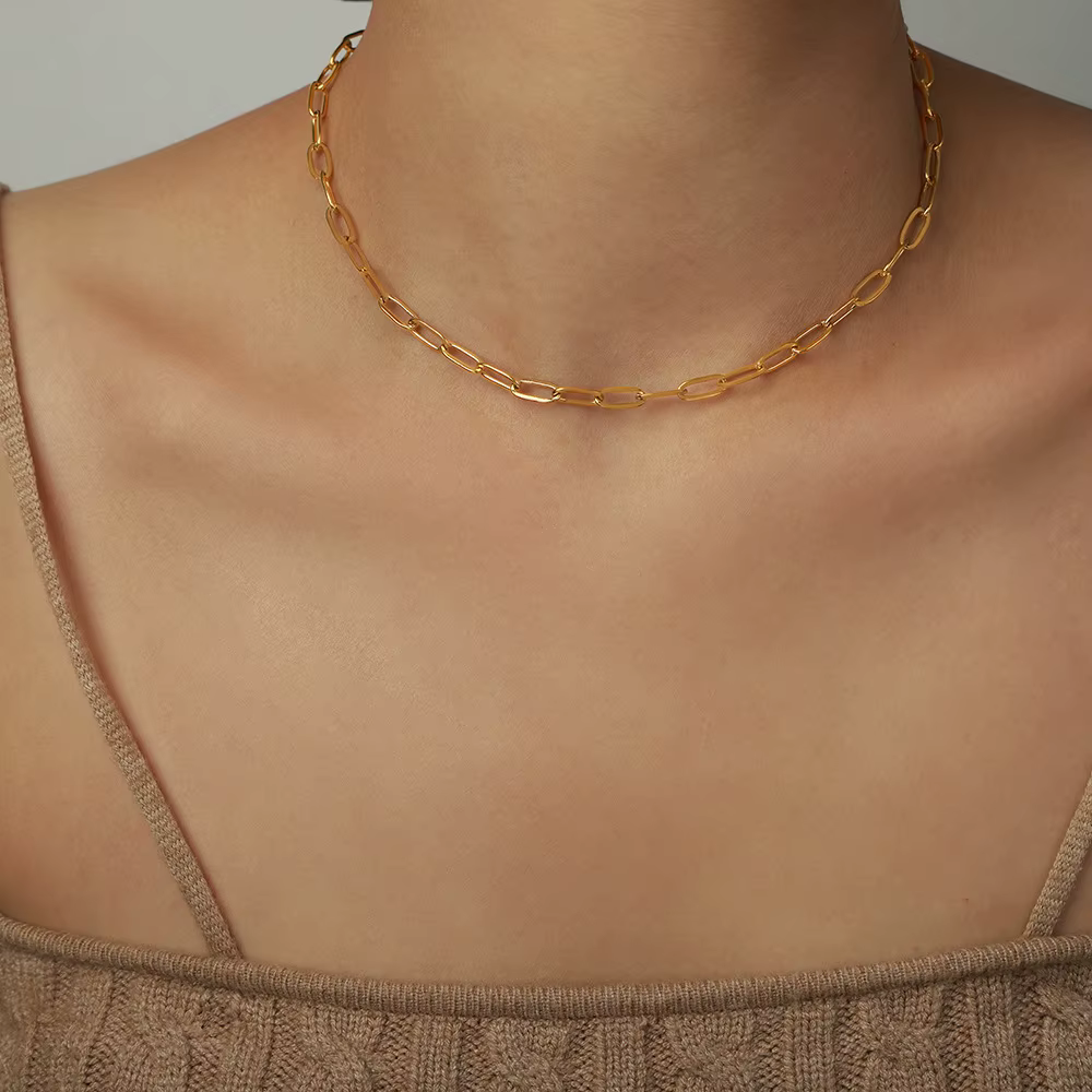 Collier pendentif Malachite pour femmes, en acier inoxydable plaqué or, perles en pierre naturelle, 