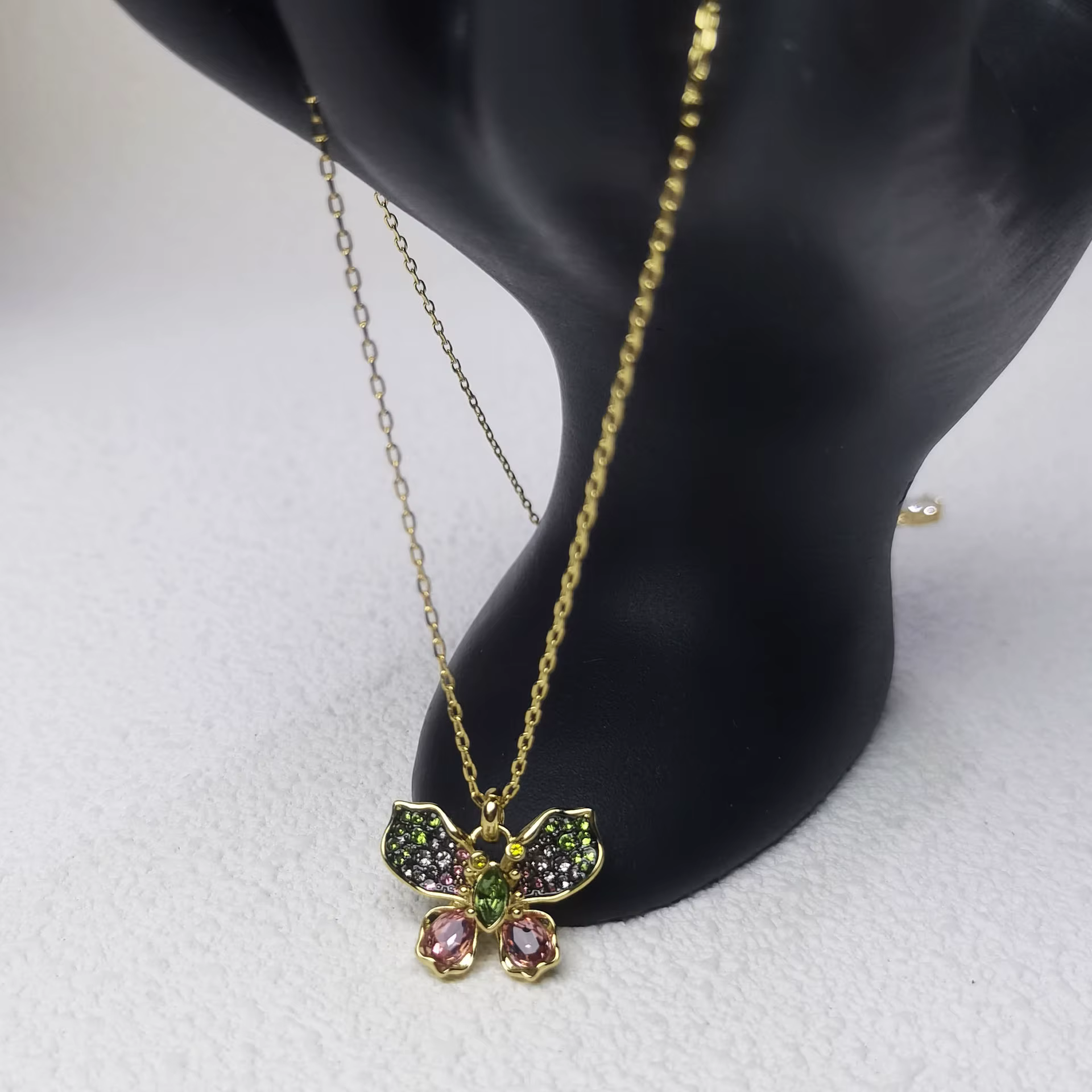 Collier de haute bijoux Original en cristal éblouissant, marque de luxe fascinante pour femmes, meil