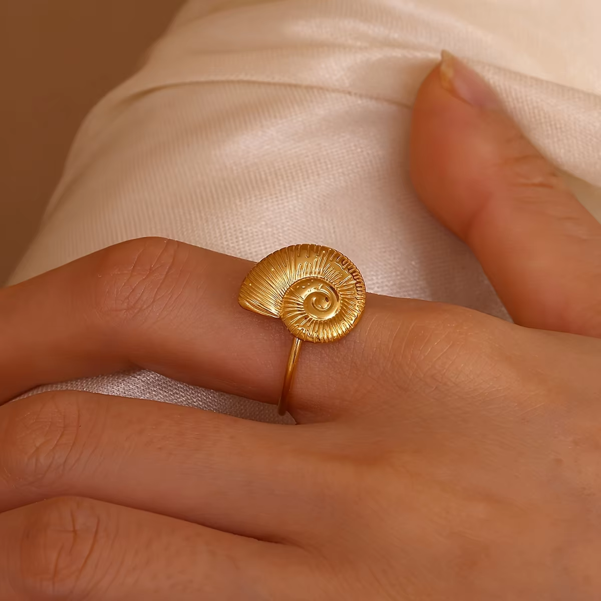 Nouvelles bagues sirène couleur or en acier inoxydable, étoile de mer, anillos, pieuvre, ananas, bag