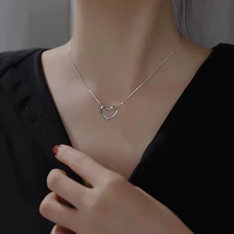 Kpop – collier pendentif étoile pour femmes, Punk Simple, pompon en Zircon, chaîne de clavicule, ras