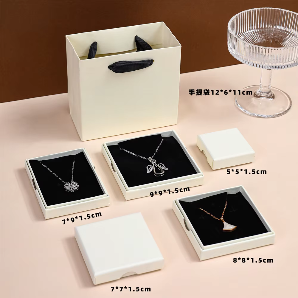 Boîte à bijoux personnalisée, emballage de bijoux, petites boîtes cadeaux, Logo personnalisé pour co