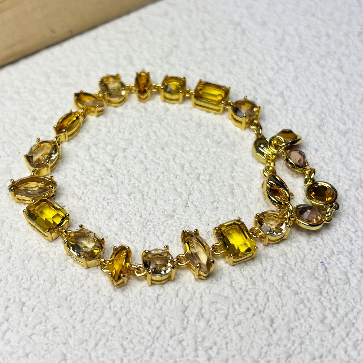 Collier bonbon en cristal coloré pour femmes, ensemble de bijoux fins, Design de Niche, Bracelet lég