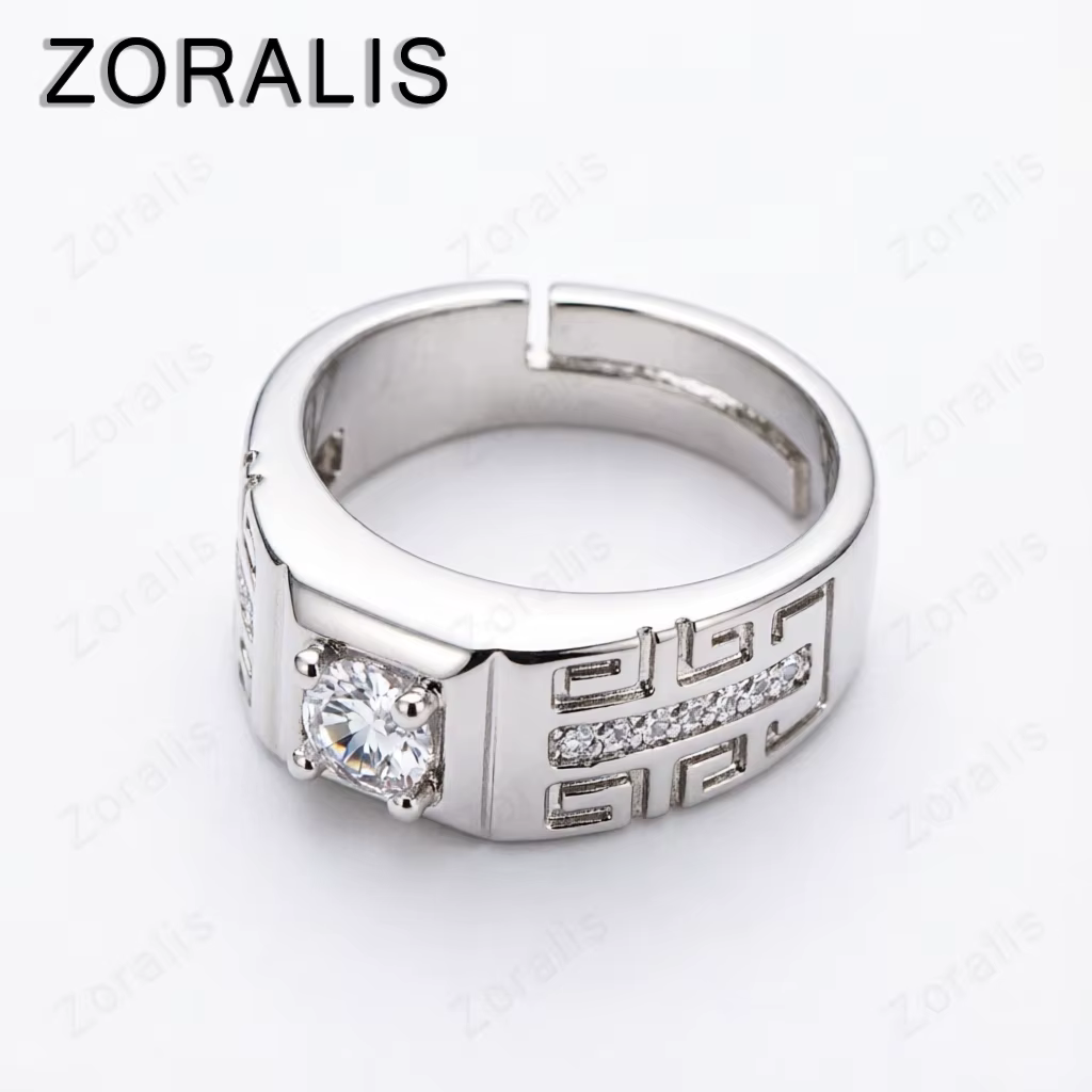 Bagues ouvertes en or 18 carats avec gros cristaux pour homme et femme, bijoux de créateur tendance 