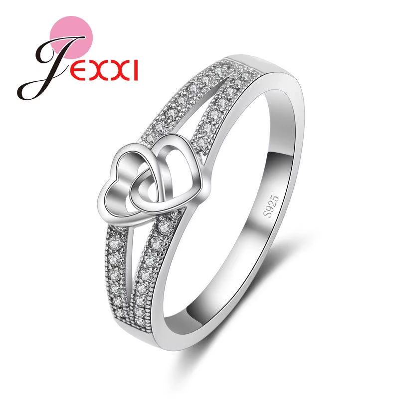 Bague en argent Sterling 925, style simple, naturel, doux et romantique, cadeaux pour amoureux, form