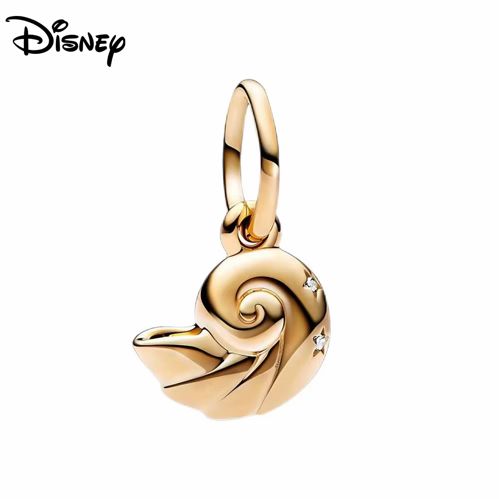 Pendentifs en argent 925 Disney, série Princesse, collection Boutique, adaptés aux colliers, bracele