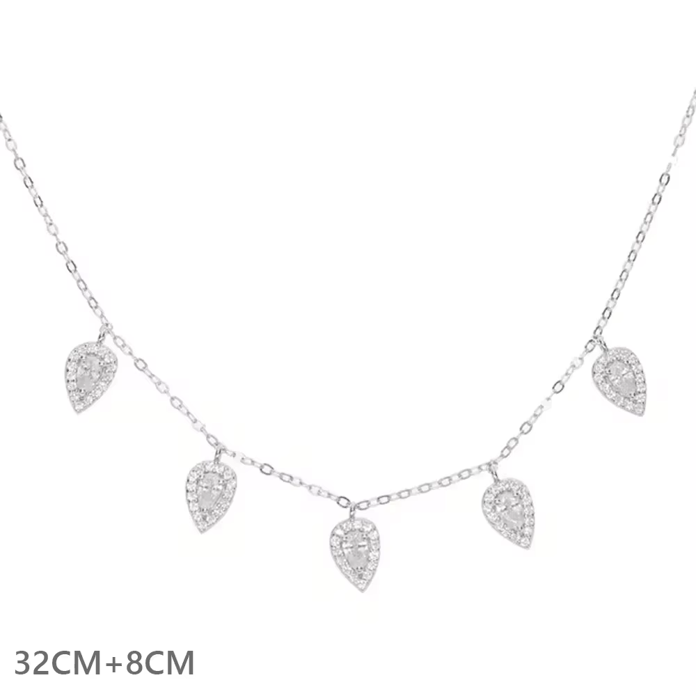 Nouveau Collier Ras-du-Cou Charmant pour Femme 2026, Bijou de Mariage et Fiançailles en Zircon Cubiq