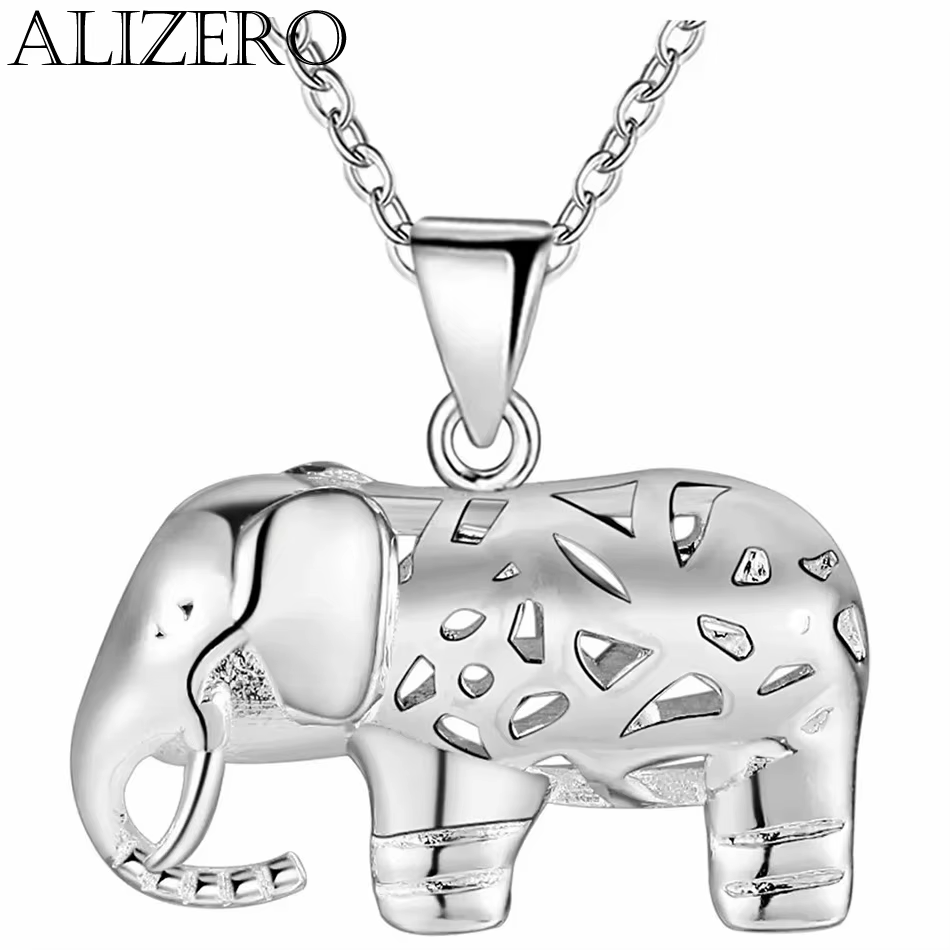 Collier avec pendentif en forme d'éléphant pour femmes, accessoires de mariage, bijoux de créateur d