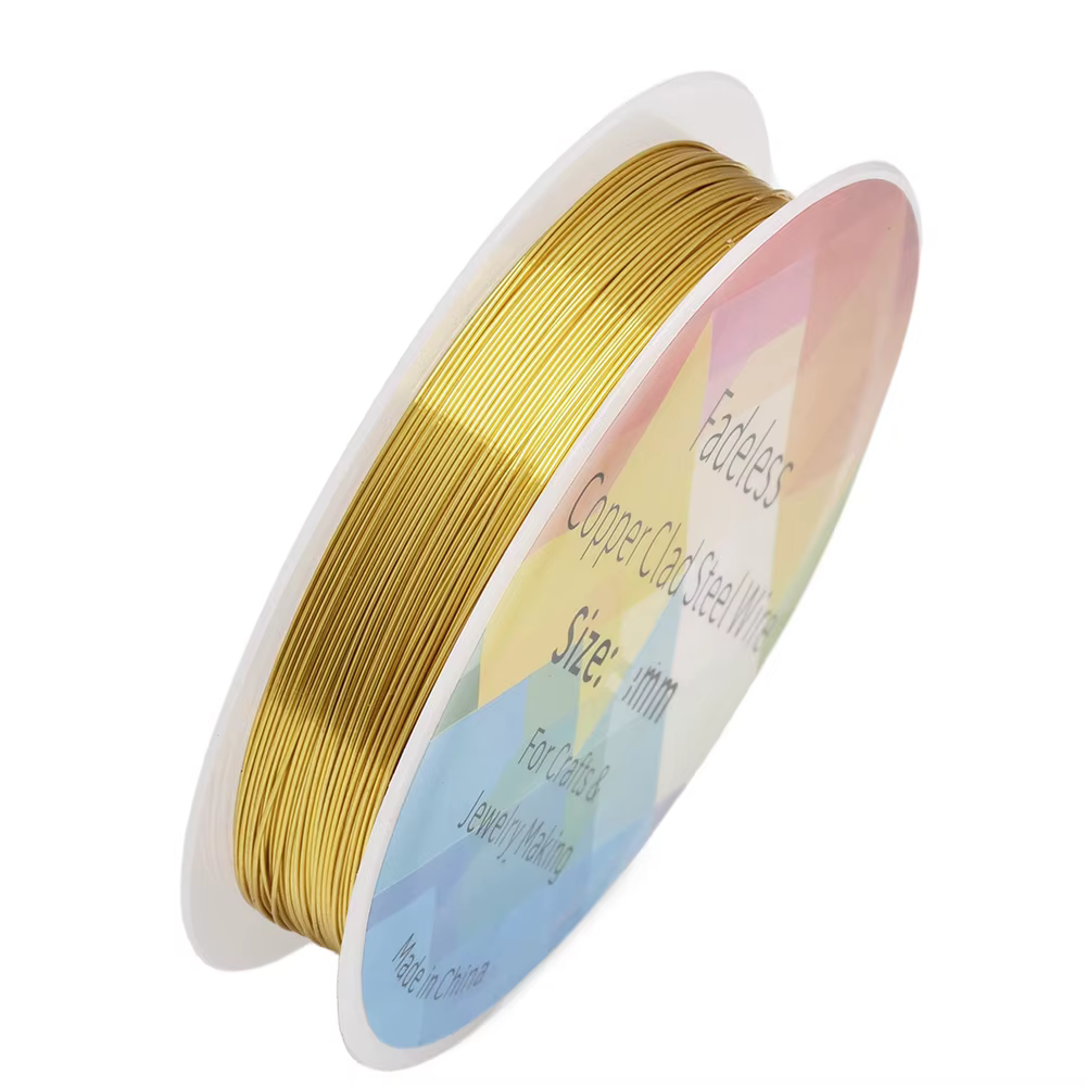 Fil de perles pour bijoux, 20m, 0.3/0.4mm, pour la fabrication de bijoux, emballage de fil, fil de s
