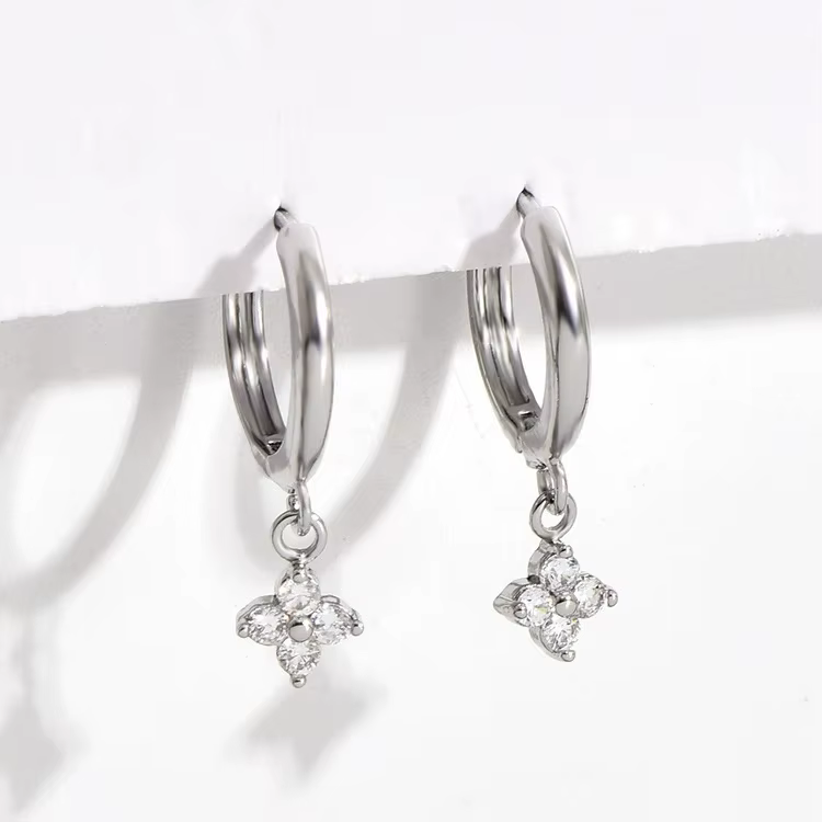 Boucles d'oreilles en forme de feuille en argent Sterling 925 pour femmes, bijoux tendance, préventi