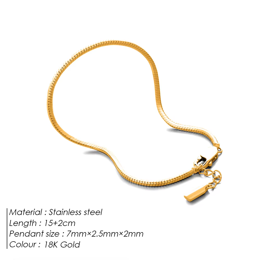 EManco – Bracelet en argent avec chaîne octogonale minimaliste, bijoux à la mode pour hommes, access