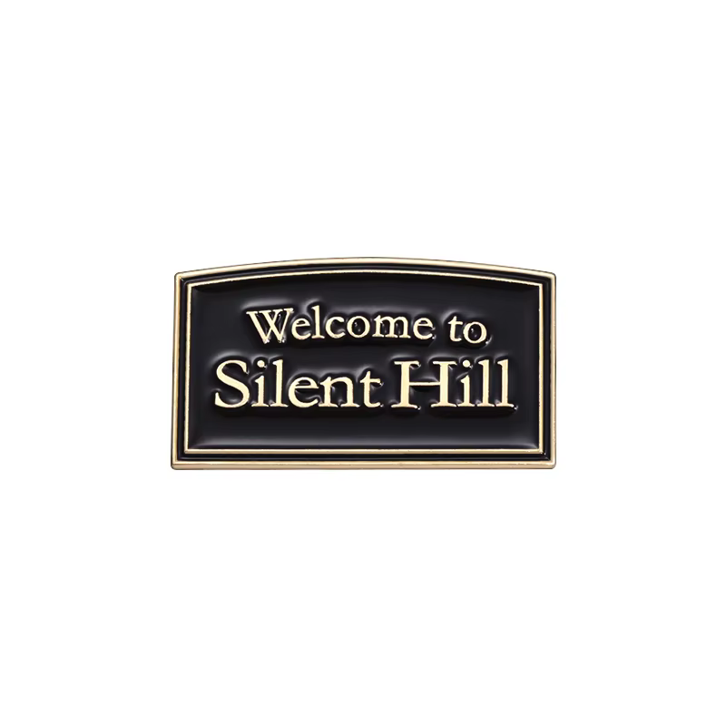 Bienvenue à Silent Hill broche émail broches Film d'horreur jeu Badge broche en métal revers Badge P
