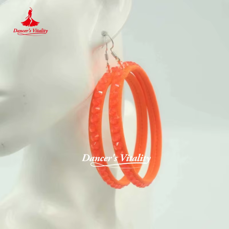 Boucles d'oreilles bijoux de danse latine, ornements de compétition Rumba Chacha, accessoires de Per