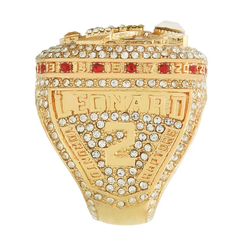 Bague de championnat de basket-ball 2019, cadeau commémoratif, bague commémorative de ventilateur à 