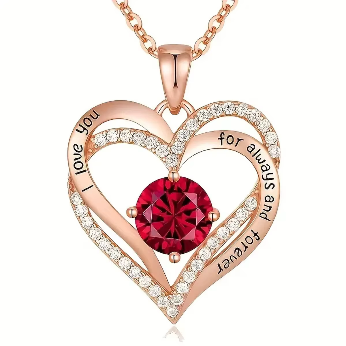 Rose bijoux boîte-cadeau arc emballage luxe Double porte tiroir collier pour petite amie maman Simul