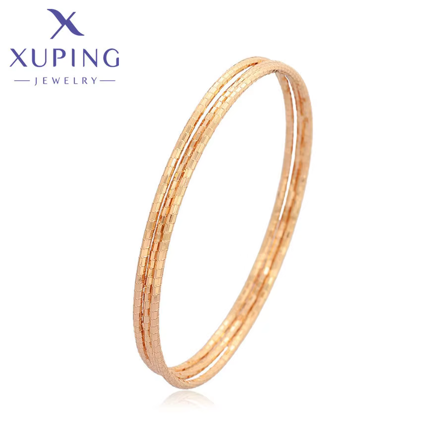 Xuping-Ensemble de bracelets plaqués or 67mm pour femmes, bijoux à la mode, cadeaux de fête, nouvell