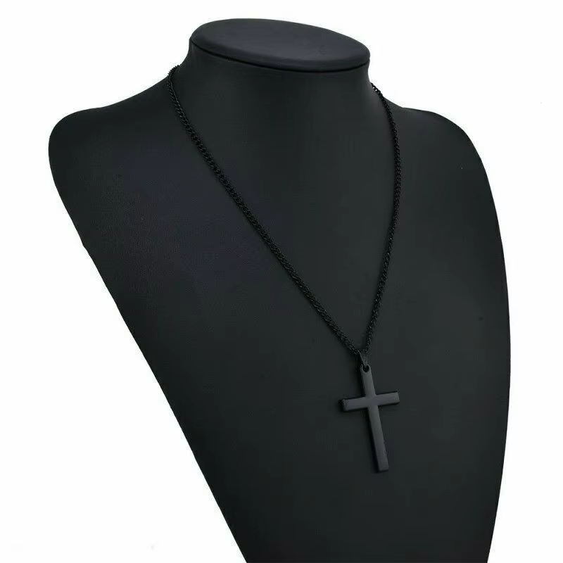 Collier Simple religieux chrétien pour femmes et hommes, pendentif croix vierge marie jésus, chaînes