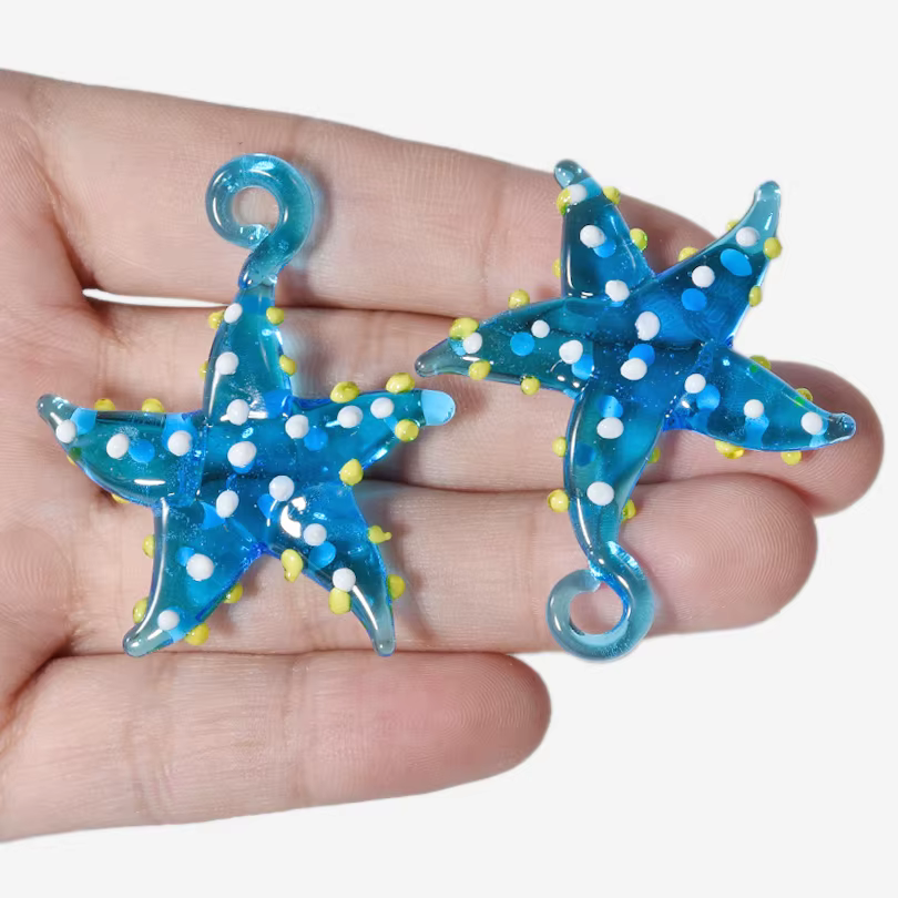 Breloque Animal océan, pendentif étoile de mer, fournitures de fabrication de bijoux, matériaux en v