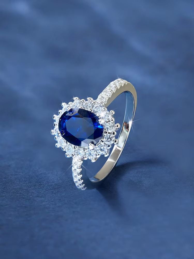 Bague classique en argent Sterling 925 pour femmes, magnifique couronne de reine en Zircon, fiançail