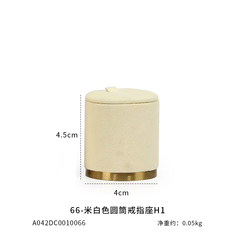 Présentoir de comptoir de magasin de bijoux, présentoir de fenêtre en métal Beige, organisateur de c