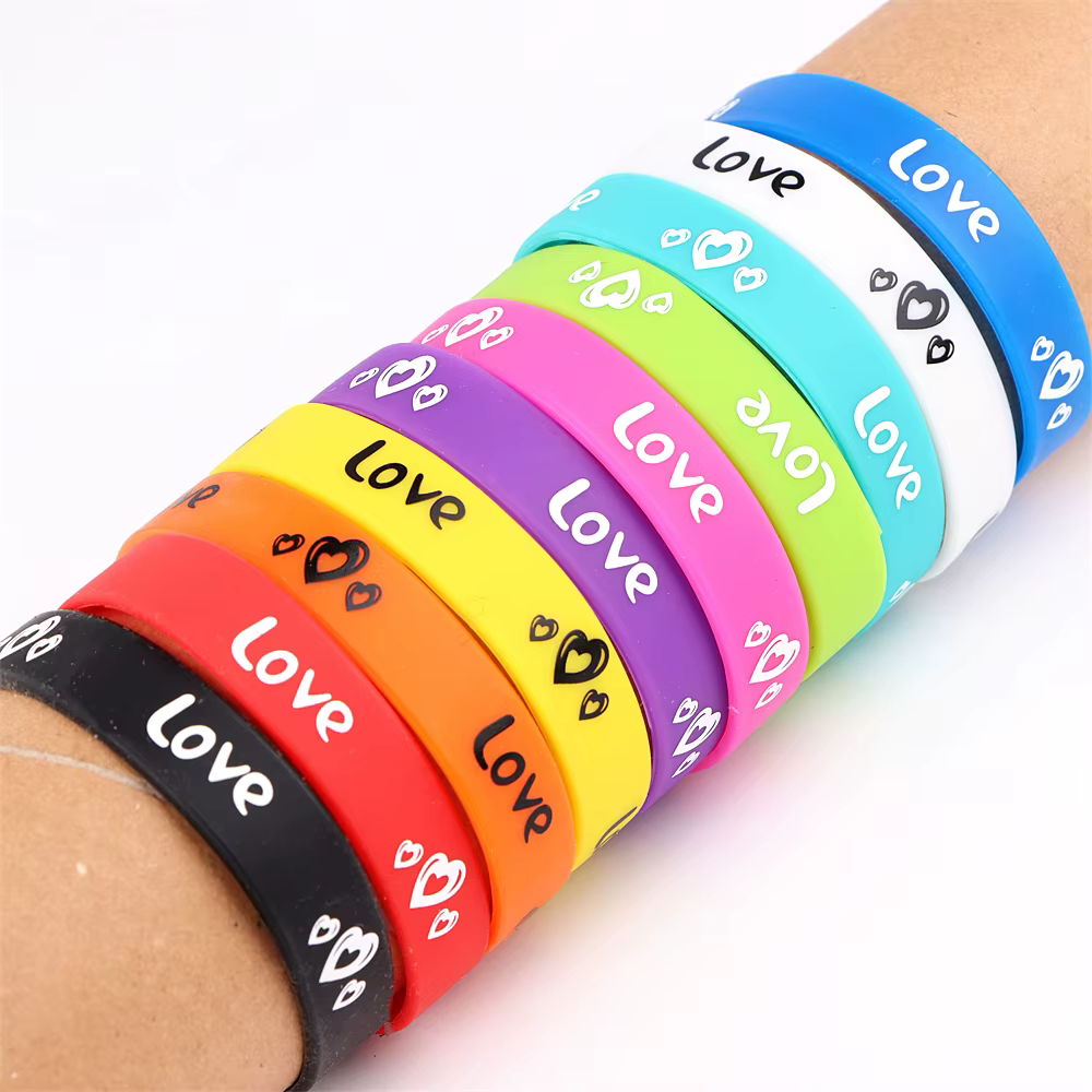 Bracelet porte-bonheur en Silicone pour homme et femme, Souvenirs d'amitié, lumineux, Sport, jésus, 
