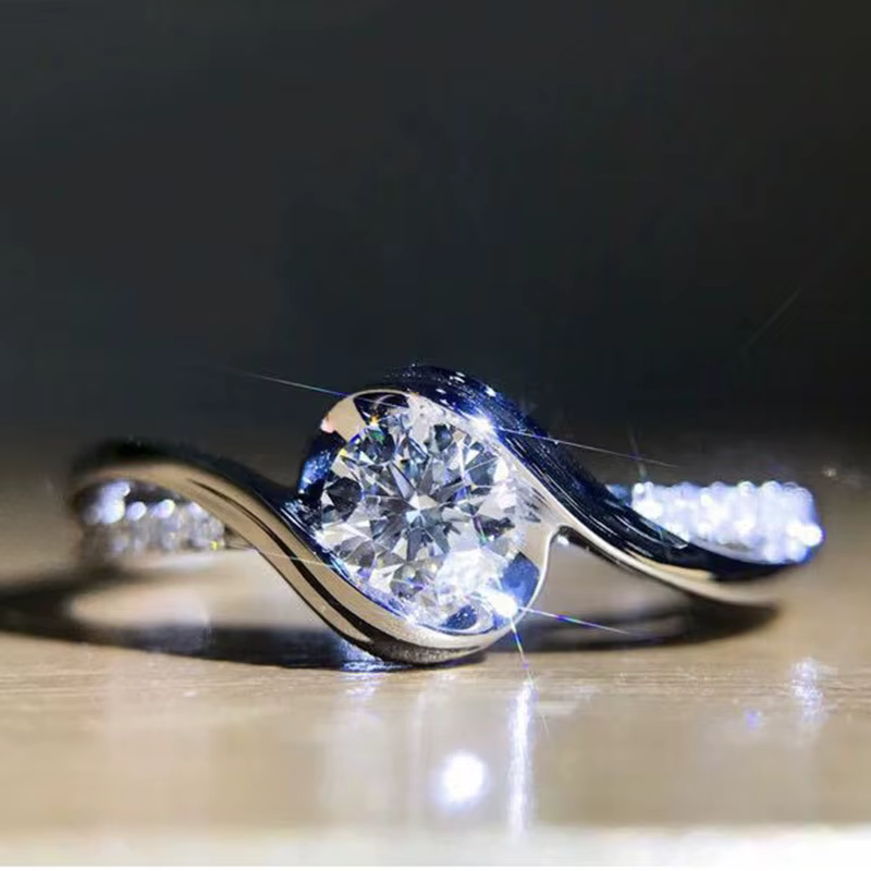 Bague en argent regardé 925 pour femme, breloque coeur et flèche, cadeau de bijoux, nouveau