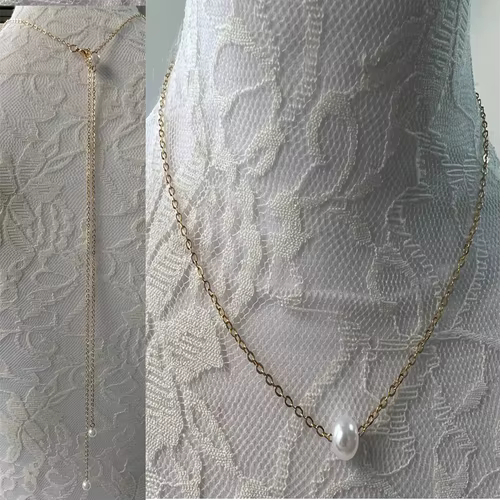 Collier chaîne arrière de mariée en cristal élégant, accessoires de robe, cadeau rond en strass, dos
