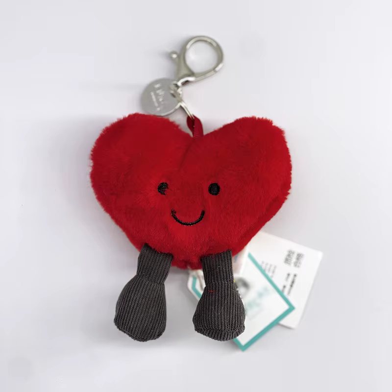 Porte-clés en peluche JC en forme de balle de golf, porte-clés en forme de raisin, peluche méduse, h
