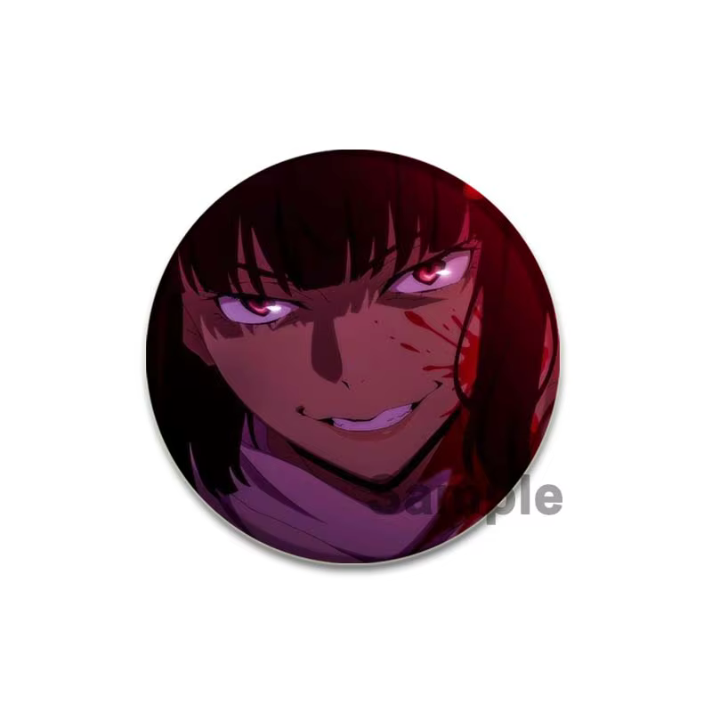 Broche en émail faite à la main pour vêtements, épingles d'anime, badge de dessin animé, AkATM Yosan