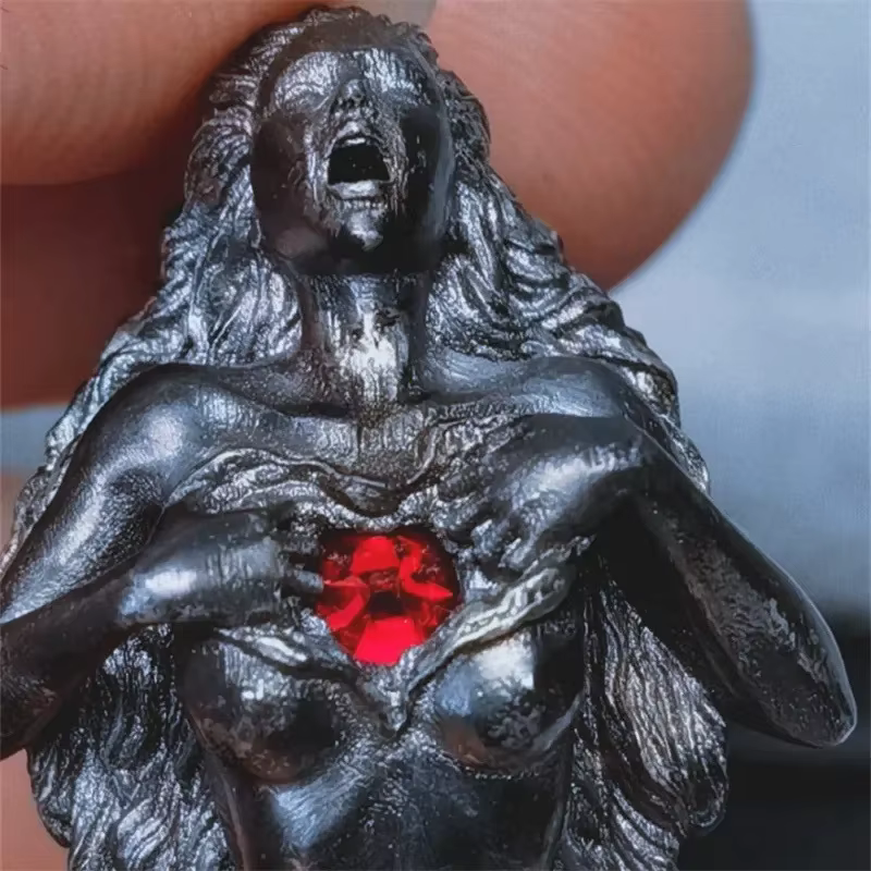 Bague nue artistique «je vous donnez mon cœur», Niche Unique, Design Original, Index créatif