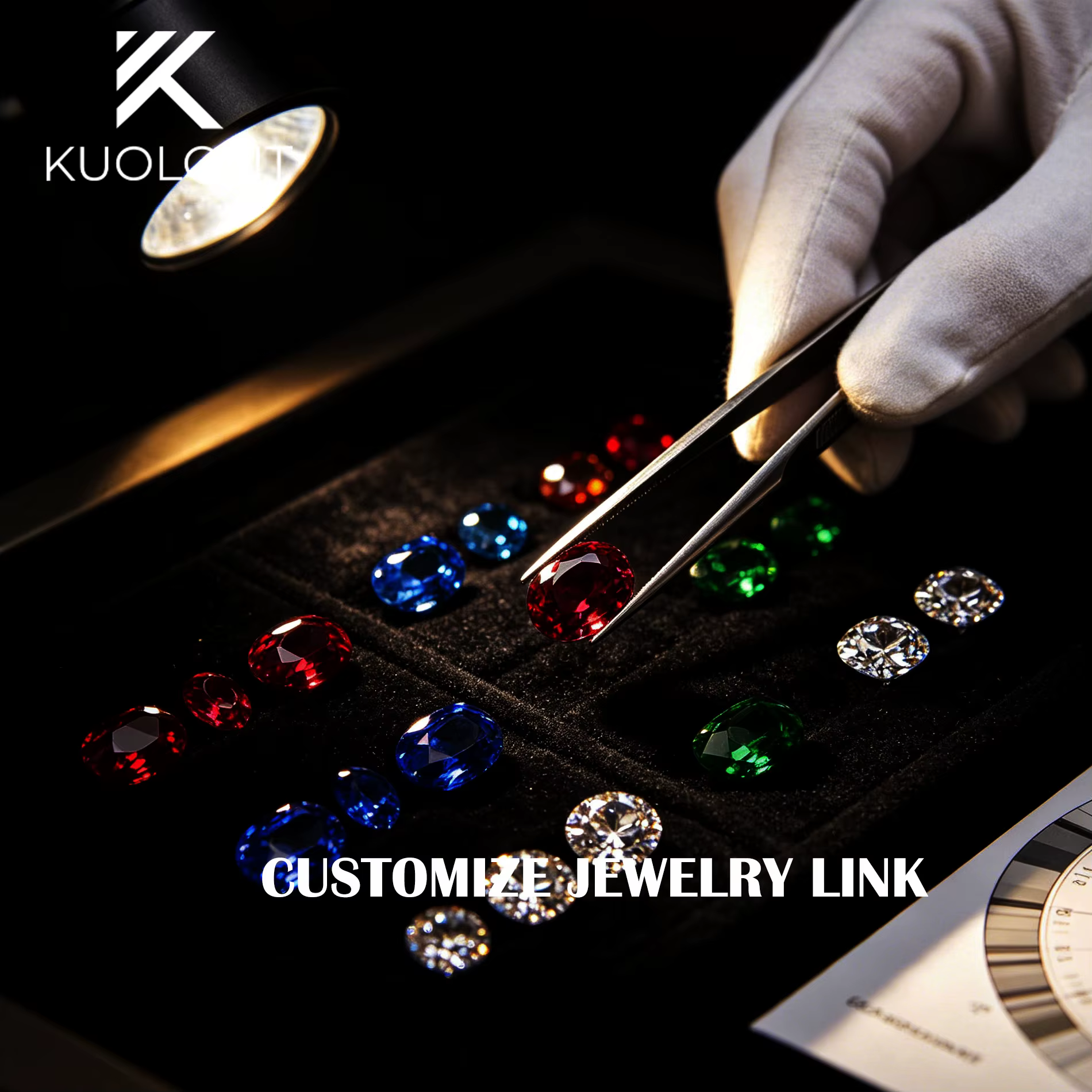 Bague personnalisée en diamants cultivés en laboratoire KT EU pour femmes et hommes, or jaune massif