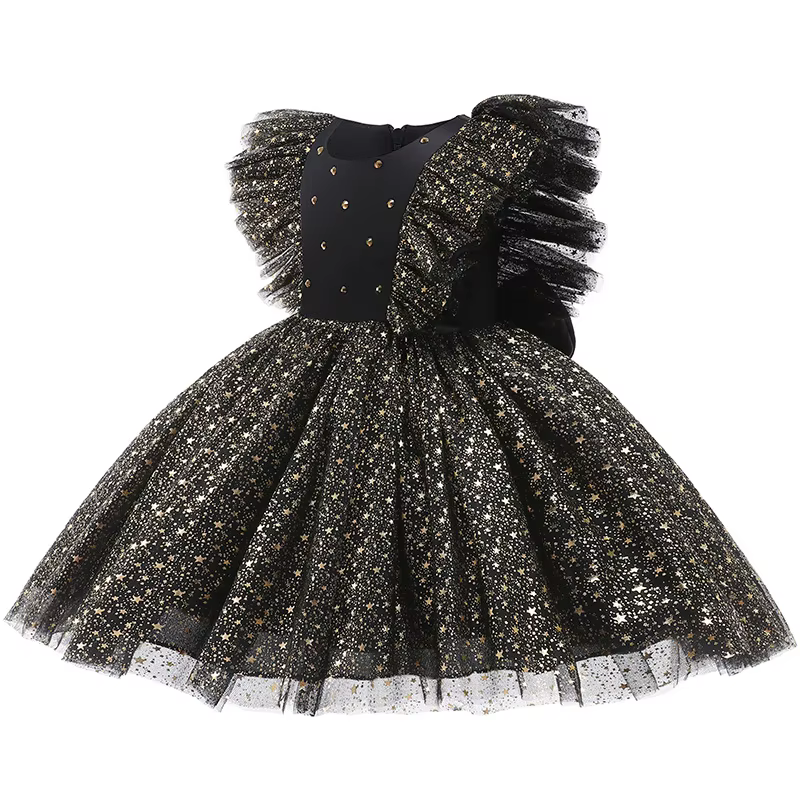 Robe Tutu de princesse de fête formelle, vêtements élégants pour filles, robe de bal de cérémonie, v